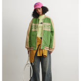 Unisex Jacket Loose Baseball Clothing Jacket Men's and Women's Casual Retro Jacket